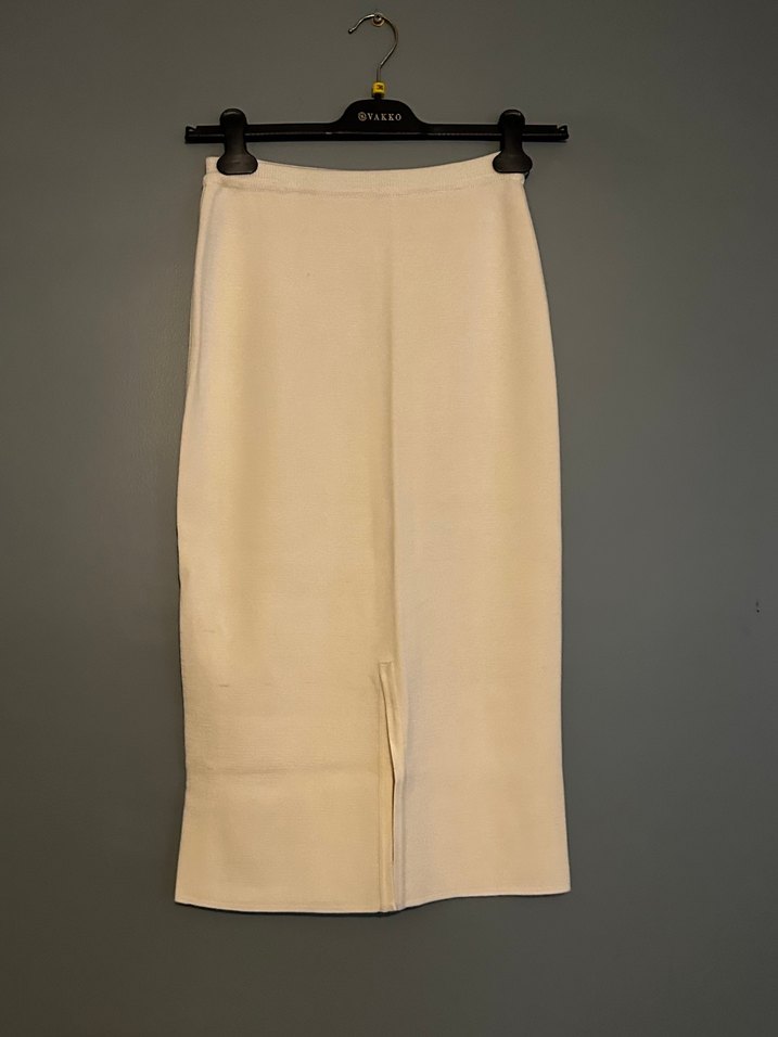 Bej Kadın kalem Etek - Görsel 2