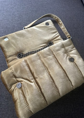 Mango Süet  Çanta - Görsel 4