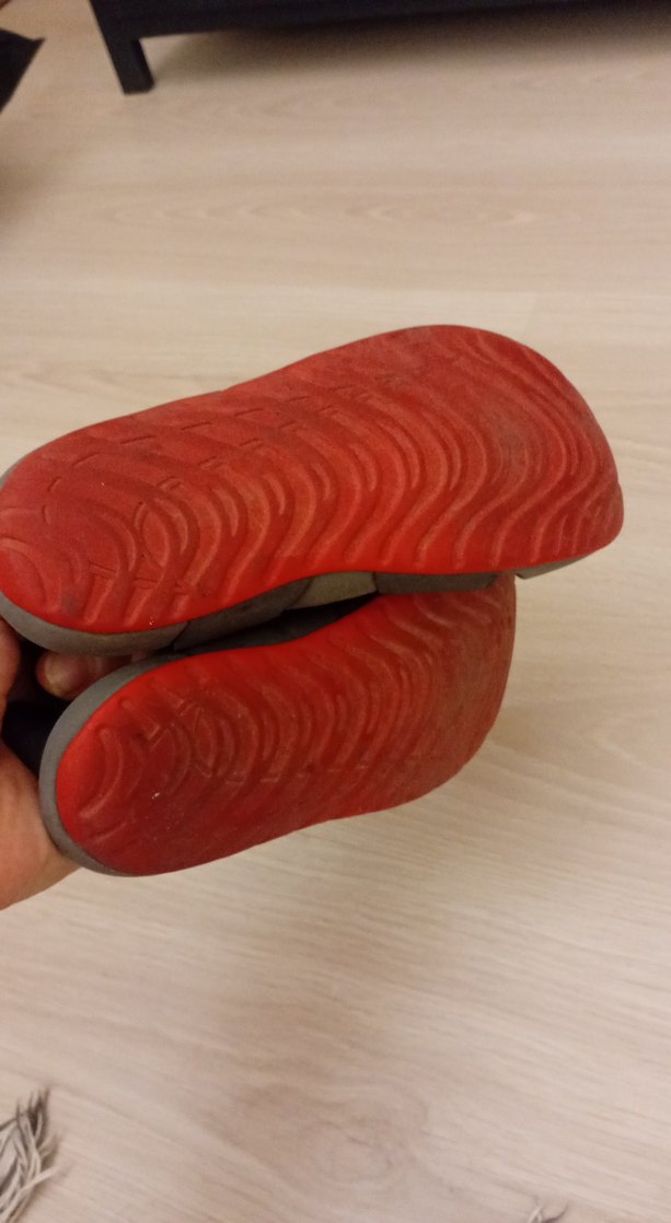 Gri Erkek Çocuk Cırt Cırtlı Kauçuk sandalet - Görsel 5