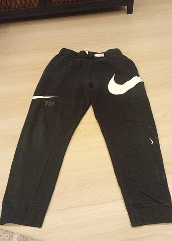 Erkek yada kız  çocuk Siyah Dar Kesim Eşofman Altı - Görsel 2