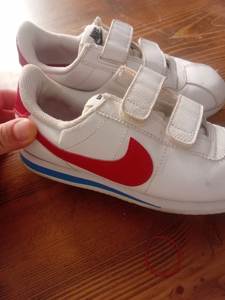 orjinal Nike Çocuk Beyaz Spor Ayakkabı - Görsel 5