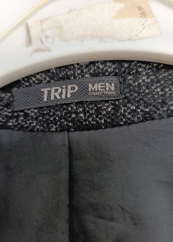 Düğmeli Gri Erkek Takım Ceket - Görsel 2