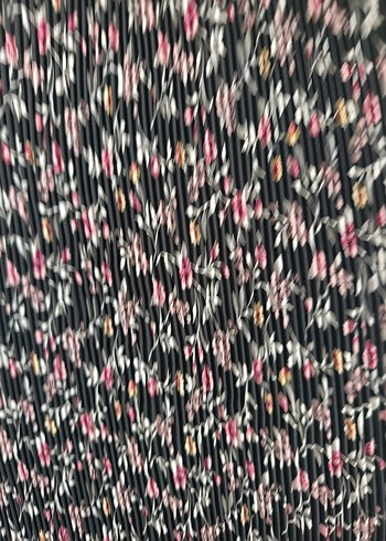 Uzun Kollu Fırfırlı Bohem Elbise - Görsel 3