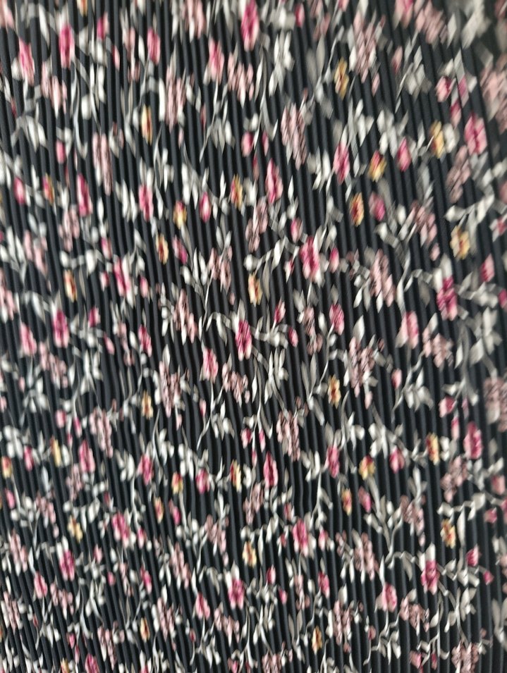 Uzun Kollu Fırfırlı Bohem Elbise - Görsel 3