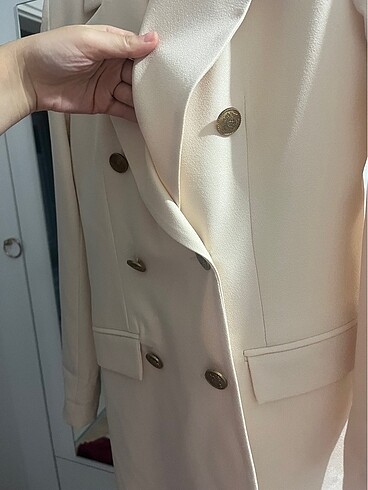 36 Beden camel Renk Blazer ceket