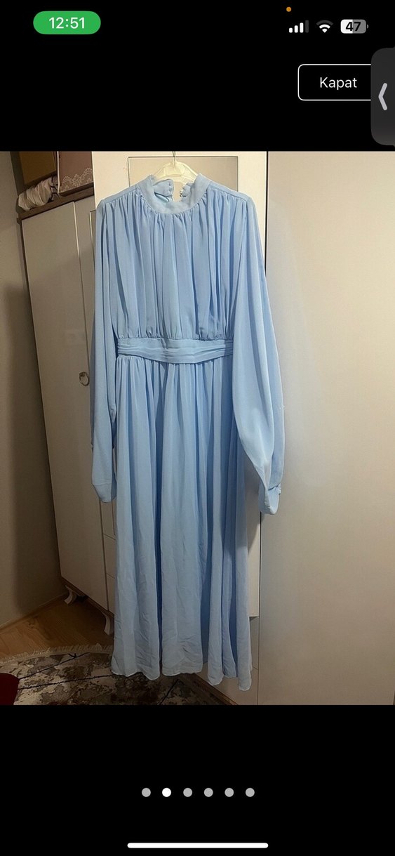 Mavi elbise - Görsel 2