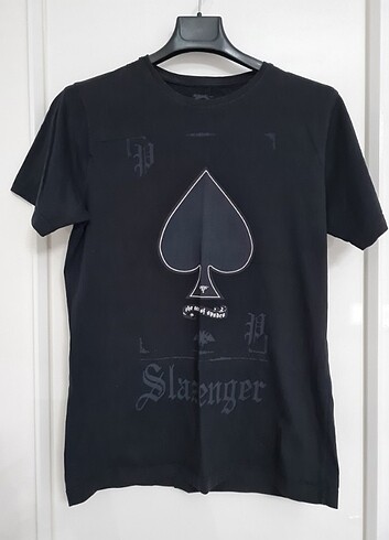 Siyah slazenger tişört 