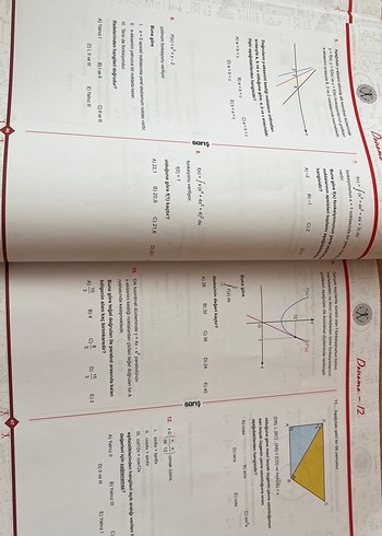  Barış AYT Matematik trigonometri limit türev integral