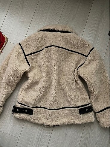 m Beden peluş biker ceket