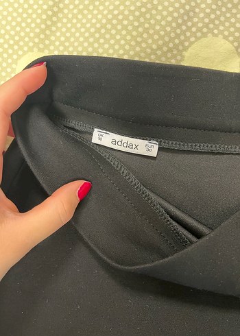 Addax siyah Mini Etek - Görsel 2