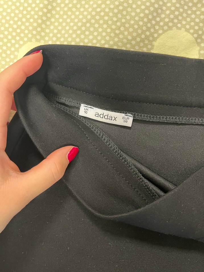 Addax siyah Mini Etek - Görsel 2