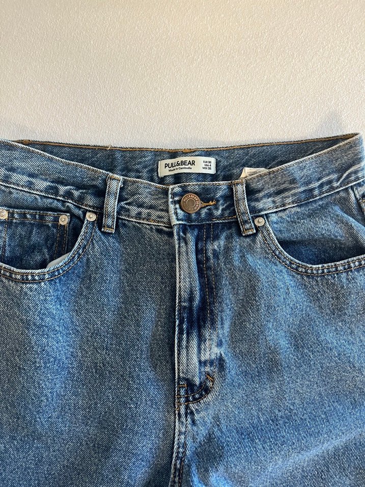 Pull bear mom jeans - Görsel 3