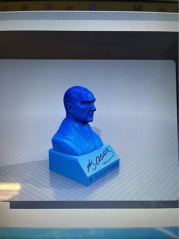 3D ATATÜRK büstü
