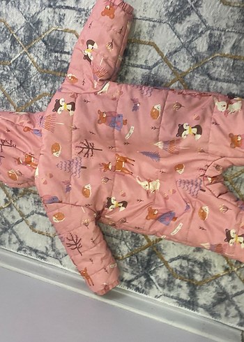 Pembe Desenli astronot mont - Görsel 3