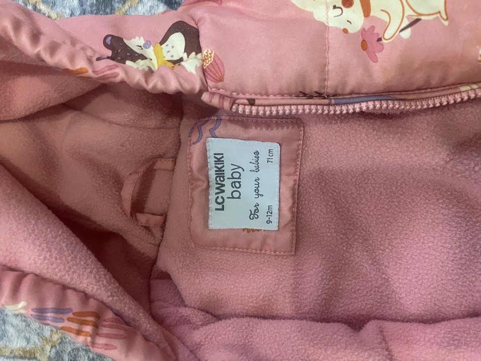 Pembe Desenli astronot mont - Görsel 2