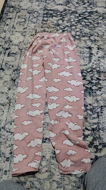 s Beden pembe Renk Bayan pijama takımı