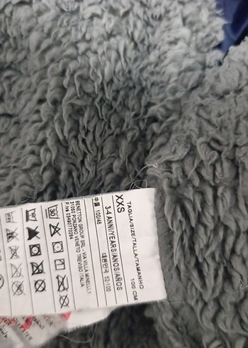 Erkek Çocuk Mavi Kürk Detaylı Mont - Görsel 6