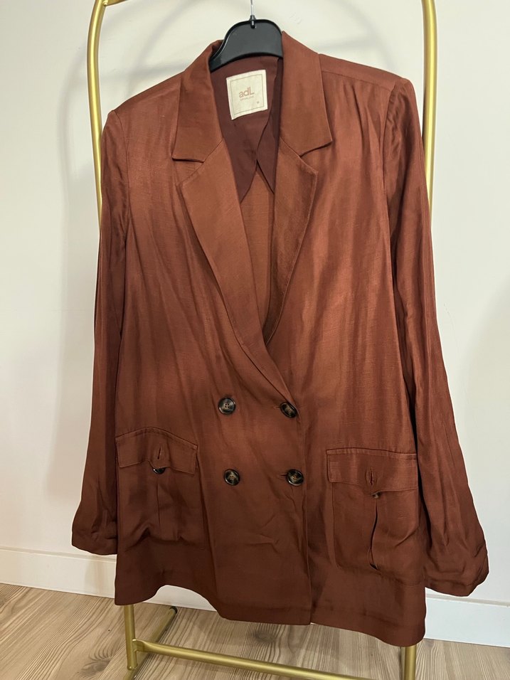 Adil Işık dökümlü blazer ceket - Görsel 2