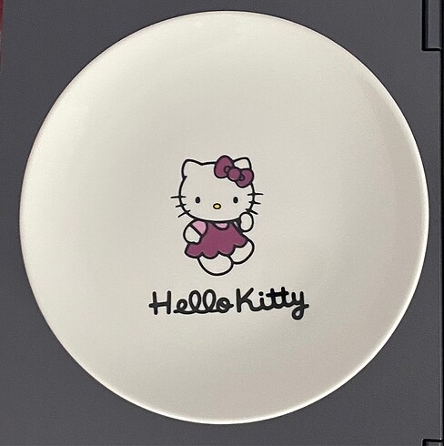 Hello Kitty porselen tatlı tabağı 2 adet