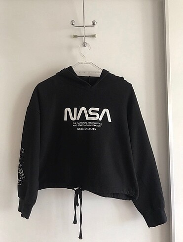 NASA CROP SWEATSHİRT