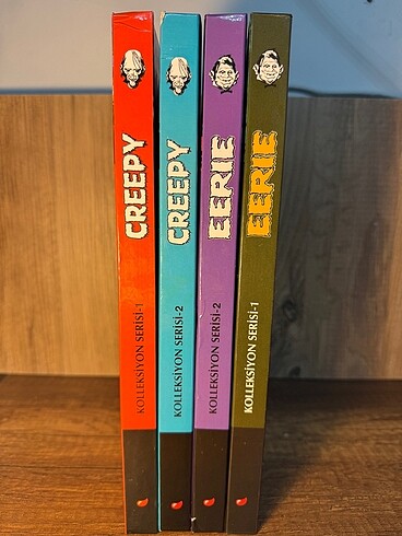 Creepy+Eerie | Sert Kapak | Korku Koleksiyon Serisi - 4 Kitap