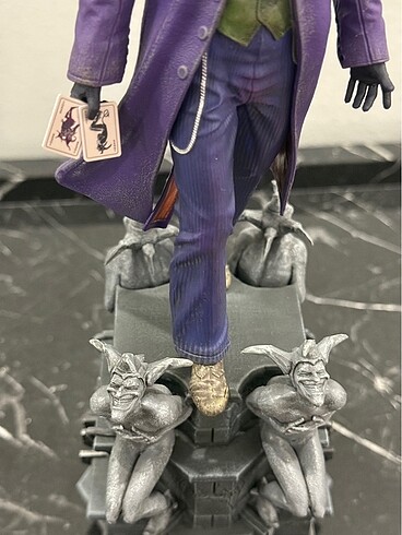  Beden Renk The Joker | 1/10 Heykel | Iron Studios
