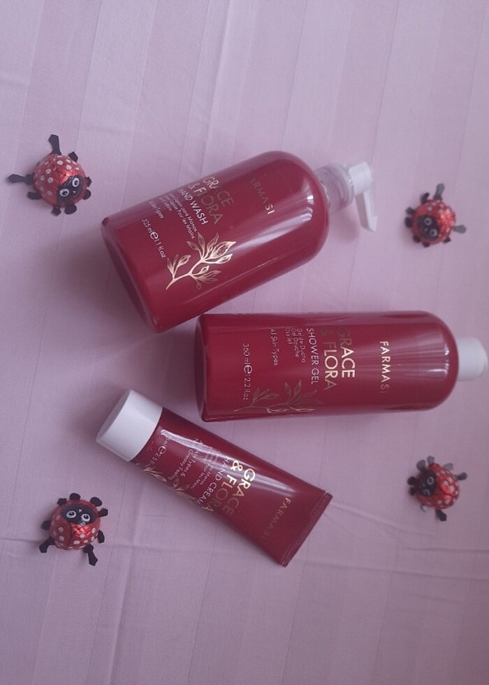 FARMASİ GRACE & FLORA 4'LÜ SET - BANYO LİFİ HEDİYELİ - Görsel 2