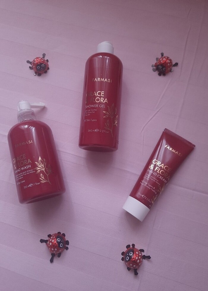 FARMASİ GRACE & FLORA 4'LÜ SET - BANYO LİFİ HEDİYELİ - Görsel 3