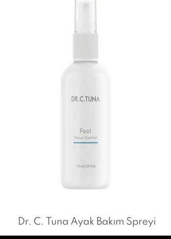 Dr. C. Tuna Ayak Bakım Spreyi 115 ml