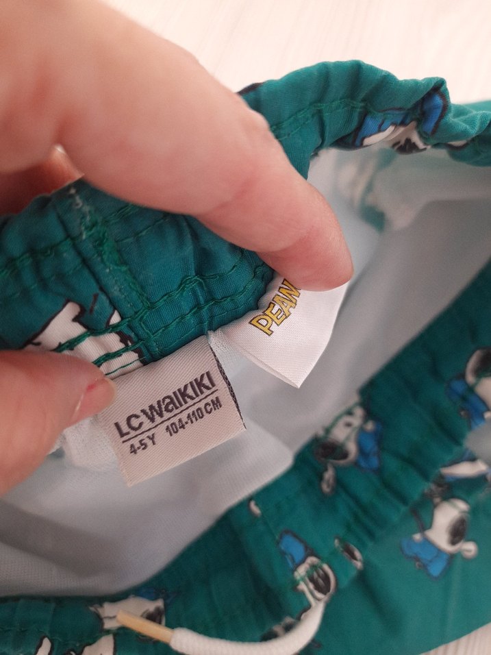 LC WAİKİKİ Turkuaz Baskılı Erkek Çocuk Deniz Şortu - Görsel 3