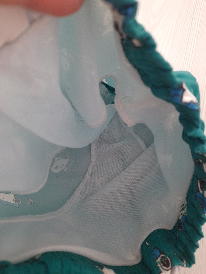 LC WAİKİKİ Turkuaz Baskılı Erkek Çocuk Deniz Şortu - Görsel 4