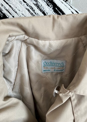 l Beden Vintage pelerinli Oversize trençkot