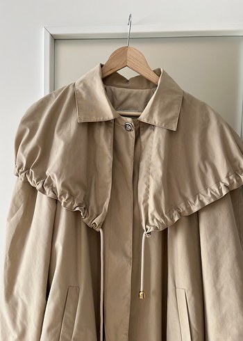 American Vintage Vintage pelerinli Oversize trençkot