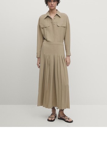 Massimo Dutti gömlek elbise