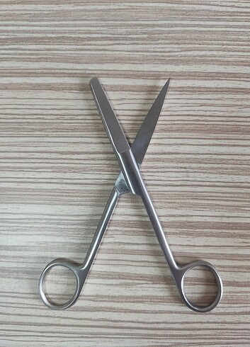 diğer Beden gri Renk Tıbbi Künt Uçlu Makas