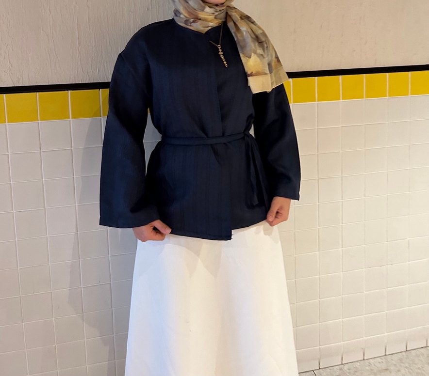 Uzun Kemerli Ceket - Görsel 2