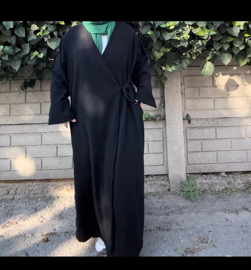 Uzun salaş mevsimlik kimono - Görsel 2