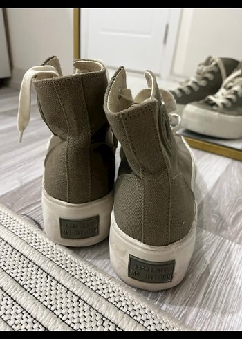 Bershka Bej Kadın Günlük Street Style Spor Ayakkabı BERSHKA