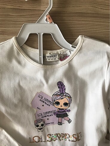 LC Waikiki Lol bebekli kız çocuk elbise
