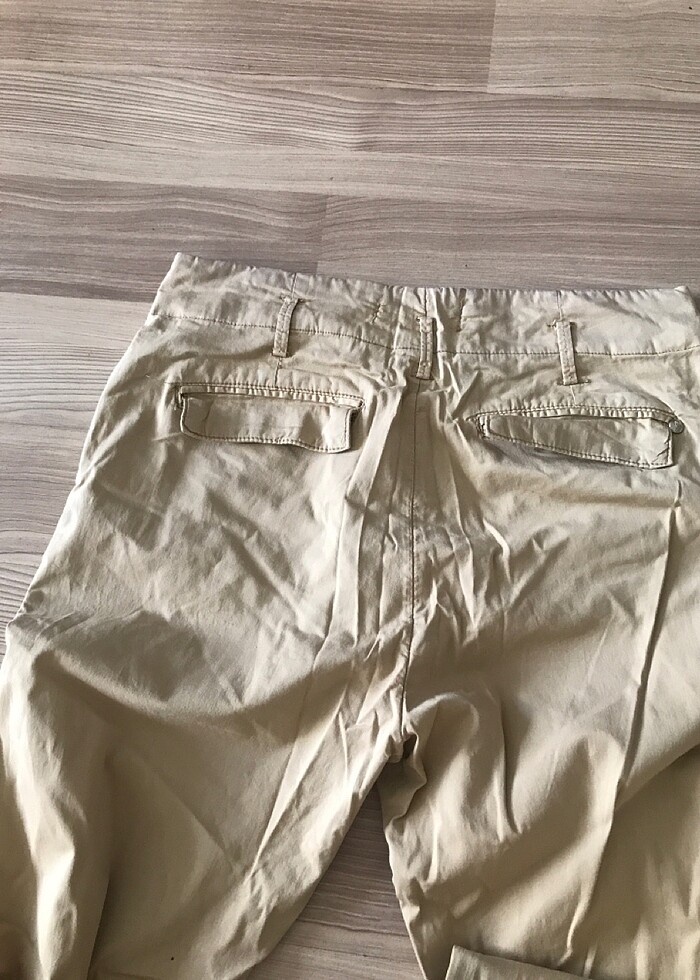 Kadın kanvas pantolon - Görsel 2