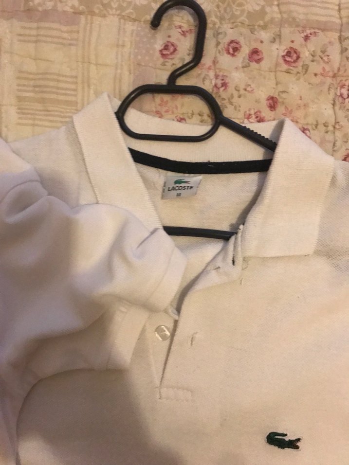 Erkek Beyaz Kısa Kollu 3 Adet Polo Tişört - Görsel 4