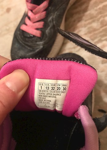 Kız Çocuk Pembe Gri Skechers Spor Ayakkabı - Görsel 3