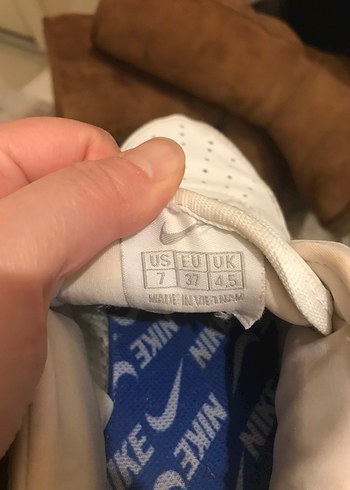 Beyaz Bağcıklı Kadın spor ayakkabı - Görsel 3