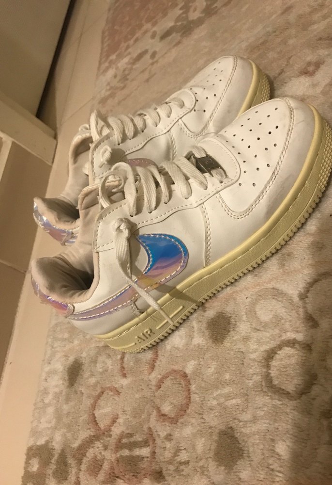 Beyaz Bağcıklı Kadın spor ayakkabı - Görsel 2