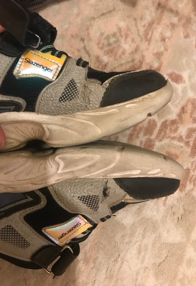 Slazenger Siyah Kız Çocuk Spor Ayakkabısı - Görsel 4