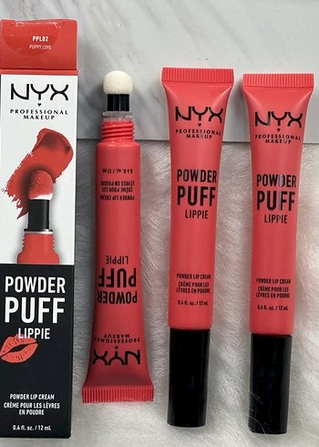 NYX Powder Puff Lippie Krem Ruj - allik