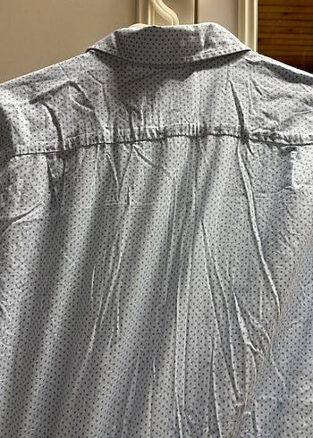 Gri Erkek  Gömlek Uzun Kollu - Görsel 3