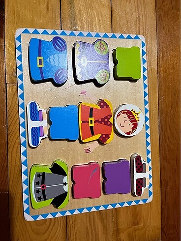 Ahşap puzzle