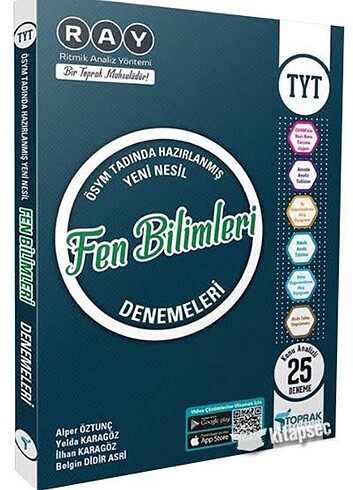 Toprak Yayınları TYT Fen Denemesi