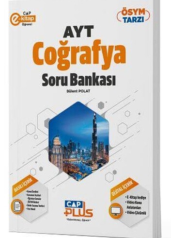 çapplus AYT coğrafya soru bankasi
